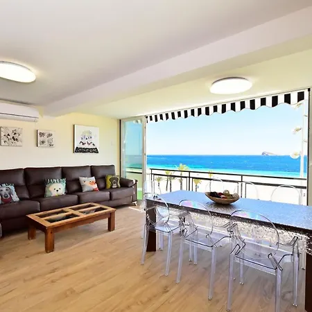Cl Luxury Apartment First Line Beach Benidorm Exterior photo